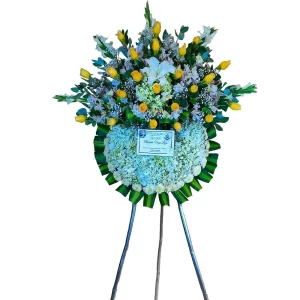 corona para funeral