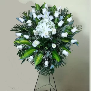 Porta lagrima de flores